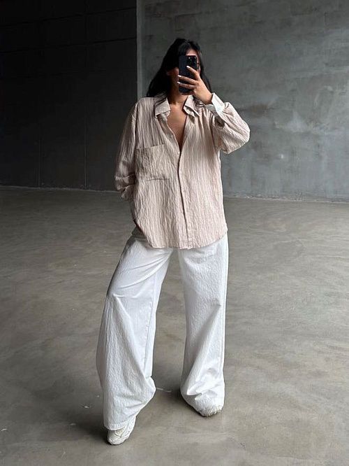 2565 Костюм женский бежевый GIRL 