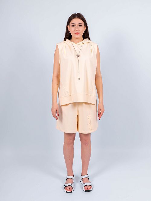 X056 Костюм женский молочный 365 