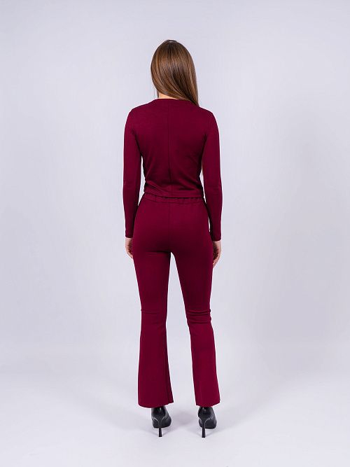 4603 Костюм женский бордовый GIRL 